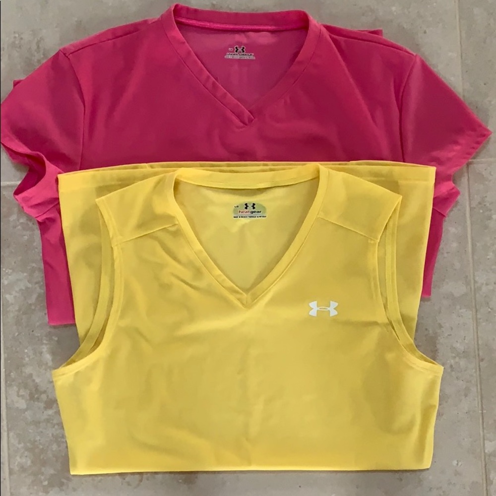 Under Armour Workout Shirts - Set of 2